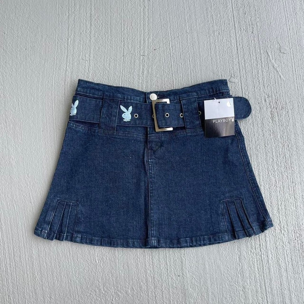 Y2k 2000s Alternative Playboy Emo Skirt Size 11/12